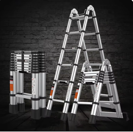 Telescopic Ladder - 3.8M+3.8M